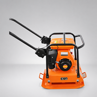 Compacteur à plaque vibrante manuel YMC60, poids 92 kg, moteur GX160 refroidi par air, haute efficacité pour espaces restreints