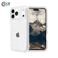 Coque de protection transparente antichoc 3 couches OEM/ODM pour iPhone 17 18 Pro Max