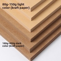 Papel Kraft A4/A3, 500 Hojas, Color Claro, para Impresión y Encuadernación de Documentos Contables, Contratos y Licitaciones