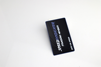 Carte de visite de luxe en acier inoxydable noir mat, gravée au laser avec logo personnalisé et impression UV, forme sur mesure