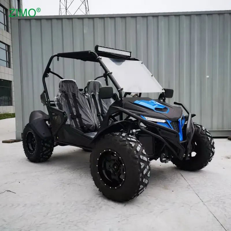 Blue Four-Stroke Side By Side UTV Buggy