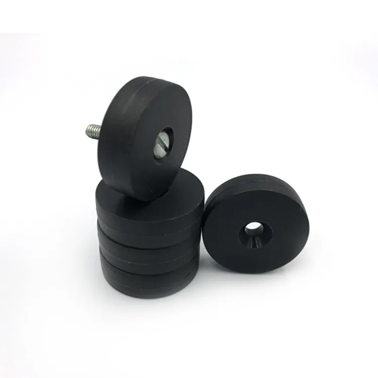 Magnete rivestito in gomma impermeabile personalizzato magnete al neodimio N52 per lavagne per ufficio grafici di pianificazione lavagne frigoriferi