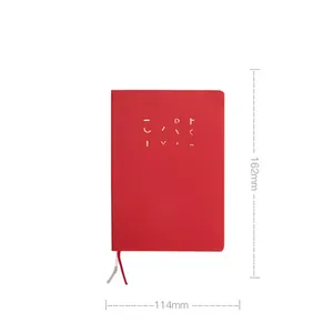 Office Supply Custom Logo Hardcover A5 Leather Journal Notebook Set Gift Power Bank Notebook Gift Pen Set With Box