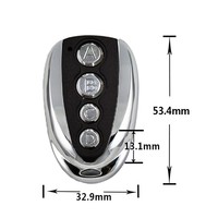 Télécommande de type apprentissage sans fil RF 433MHz Premium avec puce EV1527 pour porte de garage universelle et système domestique