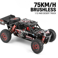 EPT 1:12 Camion RC tout-terrain sans balais - Metal Expert - 75KM/H Haute Vitesse - Contrôle Entièrement Proportionnel 2.4GHz - 4x4 Tout-Terrain