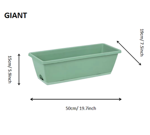 Vente en gros de jardinière en plastique design moderne <span class=keywords><strong>pour</strong></span> intérieur et extérieur PP écologique <span class=keywords><strong>pour</strong></span> la plantation de fruits et légumes à fleurs - Product Image 2