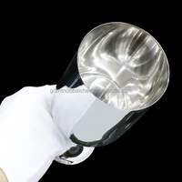Acier inoxydable 304 de haute qualité pour verres à champagne et à vin rouge Outils de barre absorbant les chocs en forme d'ampoule