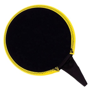 Disques de lancer portables en néoprène noir, mini-sacs de sable pour entraînement de force et fitness, avec logo personnalisé - Product Image 3