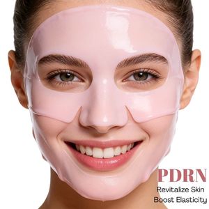 Mascarilla Facial Coreana Rosa con PDRN <span class=keywords><strong>y</strong></span> ADN de Salmón, con Bio Colágeno, <span class=keywords><strong>Beneficios</strong></span> Calmantes para el Cuidado Nocturno, Fabricante OEM - Product Image 1