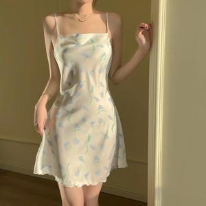 Nouvelle Robe <span class=keywords><strong>de</strong></span> <span class=keywords><strong>Nuit</strong></span> Sexy pour Femmes, Robe à Bretelles d'Été 2025 - Product Image 4