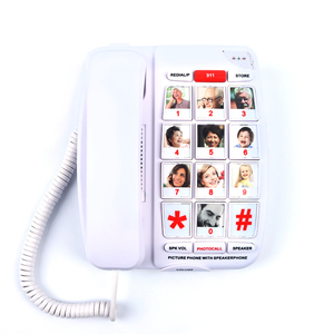 Teléfono Senior XXL con botón de llamada de emergencia-Pantalla grande, EXTRA alto y fácil operación-CE/FCC/RoHS - Product Image 1