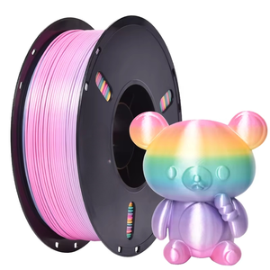 Filamento para Impresora 3D RAMBERY PLA Silk de Doble Color, 0.5-3mm de Diámetro, Degradado Multicolor Tipo Caramelo - Product Image 3