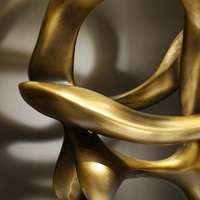 Décoration d'intérieur de luxe Flolenco, sculptures en résine au design créatif, objets de décoration de table pour salon, ornements en résine