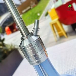 Juego de Mini Hookah de <span class=keywords><strong>Steamulation</strong></span> de alta calidad completamente Original, 39cm, acero inoxidable, fiesta, Club, Bar, cafetería, Hookah, salón, Shisha - Product Image 3
