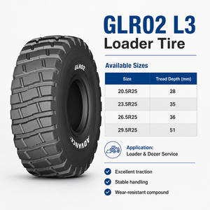 Neumático OTR GLR02 E3/L3 de GUIZHOU Advance, Resistente a Cortes, para Minería y Canteras, 20.5R25 23.5R25 26.5R25 29.5R25 - Product Image 2