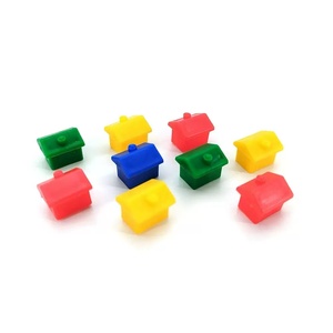 Piezas de juego Monopoli de fichas de metal personalizadas, fabricación de casas y hoteles de plástico de alta calidad - Product Image 2