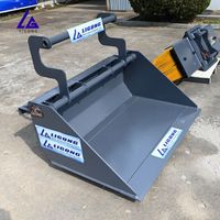 Cuchara niveladora universal LG Blade Buddy para excavadoras, conexión universal, compatible con todas las excavadoras, uso agrícola, construcción de acero 1.5