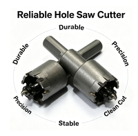 Scie cloche métallique durable avec pointe TCT et queue hexagonale pour le perçage de pièces en fer, aluminium et acier inoxydable
