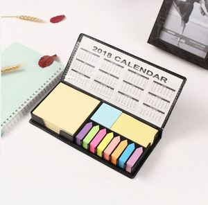 Bloc de Notas Adhesivas Promocional con Cubierta de PU, Bloc de Notas Adhesivas con Calendario, <span class=keywords><strong>Juego</strong></span> de Blocs de Notas Adhesivas - Product Image 5
