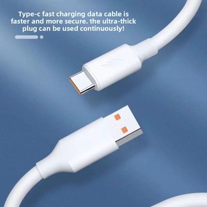 Juego de Cables 3 en 1 con Carga Rápida de 120W para Carga Rápida de 6A, Cubierta de PVC, Compatible con Auriculares para Teléfonos Inteligentes <span class=keywords><strong>Android</strong></span> - Product Image 3
