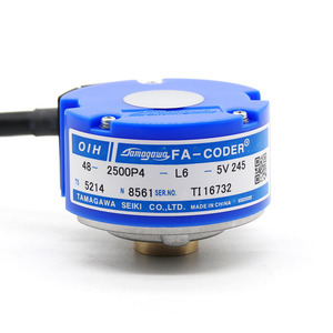 Encodeur Tamagawa OIH48-2500P4-L6-5V à fils incrémentiels, extrémité ronde, série FA-CODER - Product Image 4