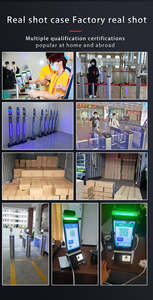 نظام تحكم في الوصول للأبواب بشاشة 7 بوصات مع بصمة الإصبع ورمز الاستجابة السريعة وتقنية RFID، برنامج إدارة سحابية مع خاصية التعرف على الوجه للبوابات الدوارة - Product Image 6