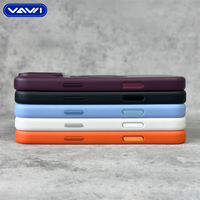 VAWI B501 Bonne Qualité 360 ° Coque de téléphone rotative avec support pour iPhone 17 Pro Max, sensation peau, magnétique, avec béquille