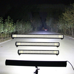 Projecteurs LED <span class=keywords><strong>de</strong></span> voiture super lumineux 432W, trois rangées, éclairage <span class=keywords><strong>de</strong></span> travail LED pour camion, <span class=keywords><strong>barre</strong></span> lumineuse <span class=keywords><strong>de</strong></span> <span class=keywords><strong>toit</strong></span> <span class=keywords><strong>de</strong></span> voiture tout-terrain - Product Image 1