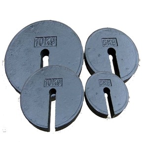 25kg 20kg Cast Iron <strong>Block</strong> Body Building Calibration <strong>test</strong> <strong>Weights</strong> Set - Product Image 5