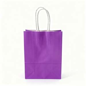 Sacs à emporter en kraft de haute qualité KM, fond large, pour l'emballage - Product Image 1