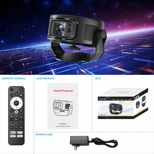 Junuo hy300max xách tay rạp hát tại nhà chiếu thông minh <span class=keywords><strong>Android</strong></span> 11 Hệ điều hành Hướng dẫn sử dụng 3D Movie xem video Mini Chiếu - Product Image 6