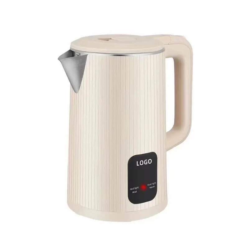 กาต้มน้ำไฟฟ้า1 8L กาต้มน้ำชาแบบต้มแห้งป้องกันด้วยพลาสติกเครื่องใช้ในบ้าน
