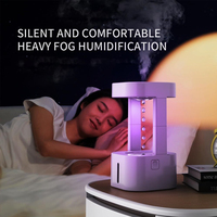 Humidificateur anti-gravité 580ml Humidificateur de bureau Humidificateur d'air