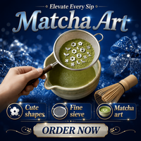 Harmony Matcha – Accessoires de filtration pour thé en acier inoxydable 304, perles tamisantes estampées