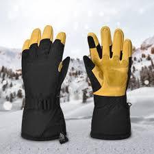 Gants chauds coupe-vent avec logo personnalisé, gants de sport d'extérieur épaissis - Product Image 4