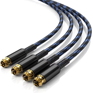 HIFI 2 RCA สายทองแดงบริสุทธิ์เคส6N OCC 2RCA ชาย-2RCA สายสัญญาณเสียงสำหรับโฮมเธียเตอร์ HDTV ระบบ HI-FI - Product Image 5