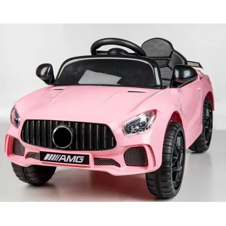 Children's car four-wheel remote control electric car gift wholesale men and women baby can sit people toy car shaking