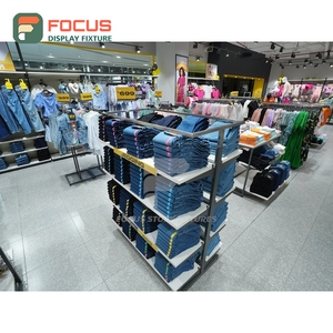 One-Stop Service Retail Outlet Stainless Steel Display Counter Odm Supplier Fashion Store - Product Image 5