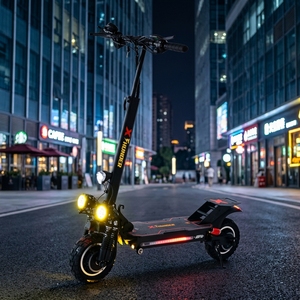 Trottinette électrique double moteur 2000W pour adultes, 60 km/h, tout-terrain, pneus larges, charge 200 kg, pliable, PRO, pneus larges, aluminium - Product Image 1