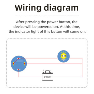 מתג לחצן רגעי 12 מ\\\"מ מתכת עמיד למים IP65 <span class=keywords><strong>4</strong></span> פינים 5A לחצן שטוח עגול עם תאורת לד - Product Image 5