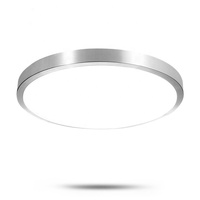 Aufputz-Decken leuchte Aluminium Runde 26cm LED dimmbare Decken leuchte 12w LED-Flächen leuchte