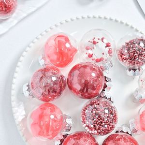 8cm Shatterproof Plastic <b>Christmas</b> Tree <b>Baubles</b> & Window Hanging Ornaments for Party Decorations Factory Direct - Product Image 2