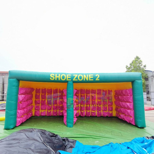 Custom giant amusement park accessories <b>inflatable</b> shoe zone for outdoor party and events - Product Image 1