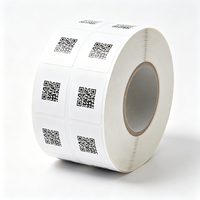 Étiquettes de suivi personnalisées Haoxuan, autocollants adhésifs en PET avec impression QR pour la gestion des produits et le contrôle des informations