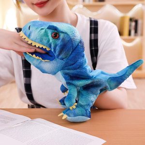 <span class=keywords><strong>Jeffy</strong></span> Animatronic หุ่นมือไดโนเสาร์สำหรับเด็กผู้ใหญ่,ของเล่นตุ๊กตานิ้วมือเพื่อการศึกษาแบบกำหนดเองสำหรับเด็ก - Product Image 3