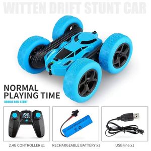 Voiture télécommandée RC à grande vitesse avec retournements à 360 degrés et rotation double face - Product Image 2