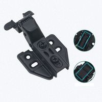 Charnières de porte en aluminium, accessoires, quincaillerie pour portes et fenêtres, absorption des chocs, hydrauliques