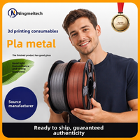 Filament d'impression 3D PLA couleur métal compatible avec les imprimantes 3D, modèle PJ08, origine Shanghai, standard 175