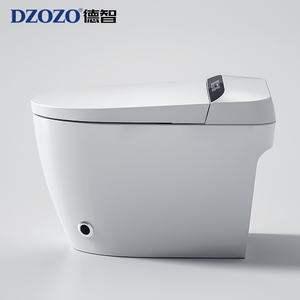 WC intelligent électrique à double chasse avec siphon allongé, télécommande, bidet et nettoyage automatique – Qualité supérieure et durable - Product Image 4