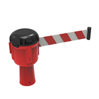 Ceinture rétractable rouge, pièce de eron de circulation, 3 mètres